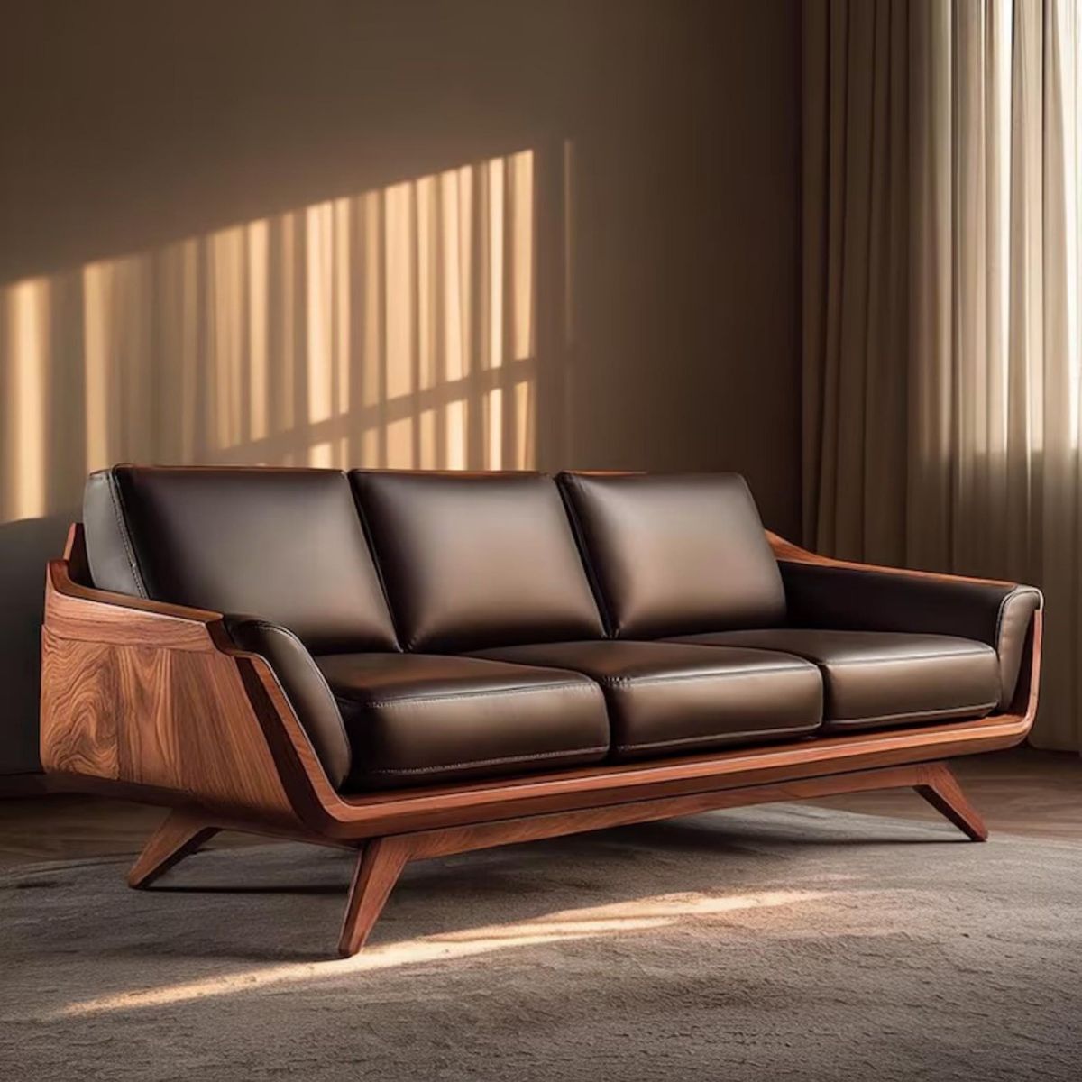 Leather Sofa